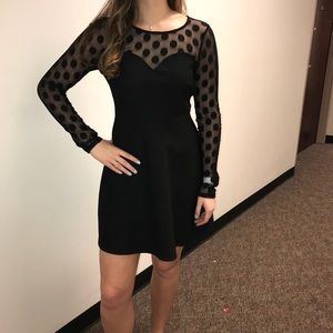 Black formal dress